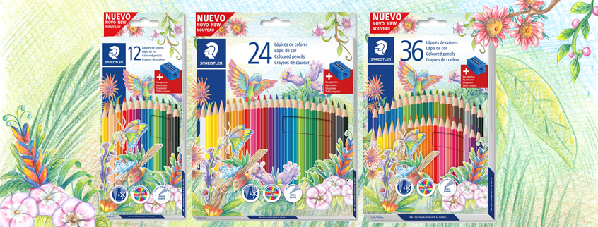 STAEDTLER_Verpackungs Illustration für das komplette Schulsortiment